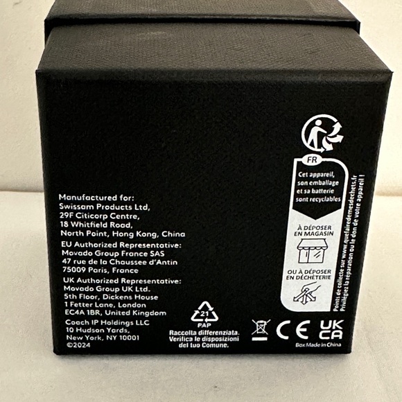 Coach Pink Leather Strap Watch - Picture 10 of 10